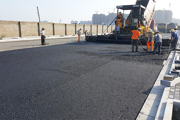 瀝青道路施工的準備